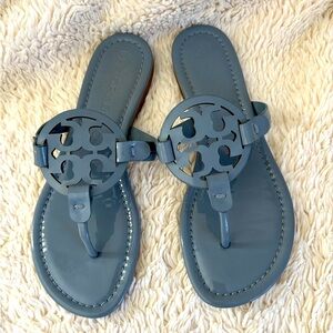 Tory Burch Miller Thong Sandals blue 7